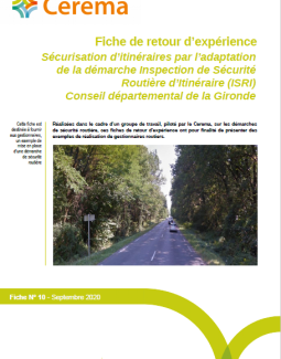 Sécurisation d'un itinéraire via l'adaptation de la démarche Inspection de Sécurité Routière - ISRI