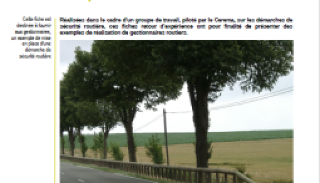 Recensement et traitement des obstacles latéraux