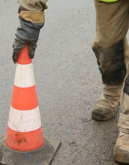 Risques de collision sur chantier