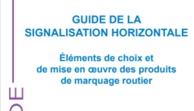 Guide de la signalisation horizontale