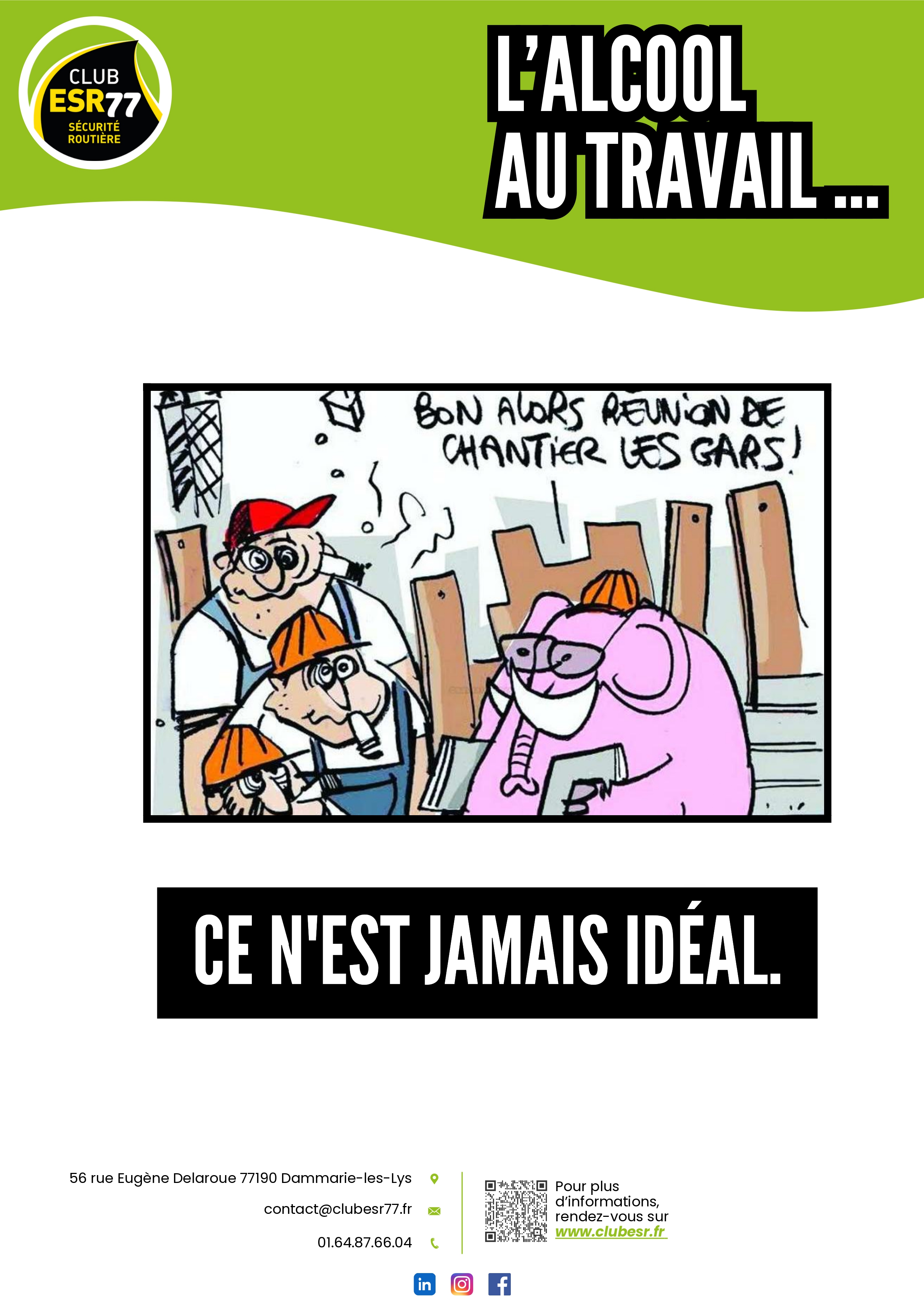 Alcool Chantier ideal